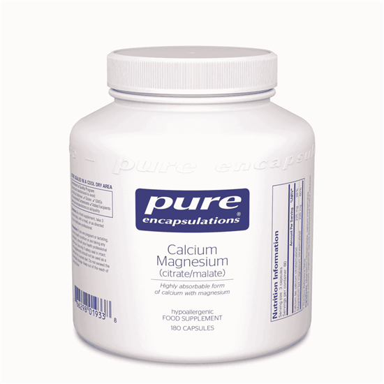 Calcium Magnesium (Citrate/Malate) 180's