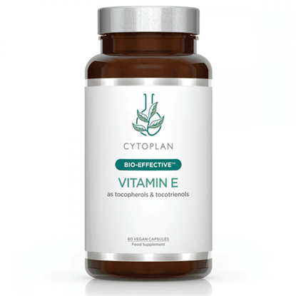 Vitamin E (as tocopherols & tocotrienols)  60's