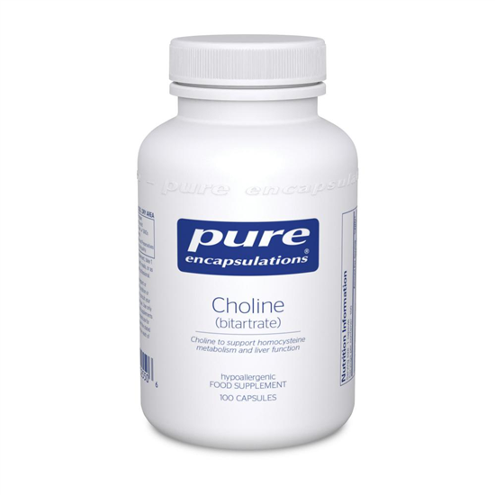 Choline (bitartrate) 100's